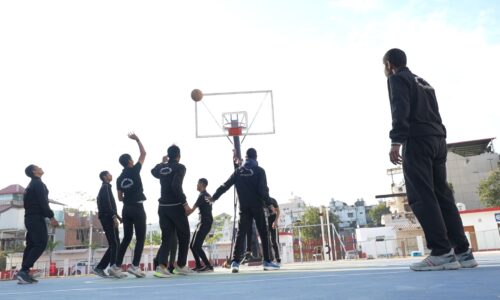 Student Play Football