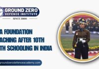 NDA Foundation Coaching after 10th with schooling in India