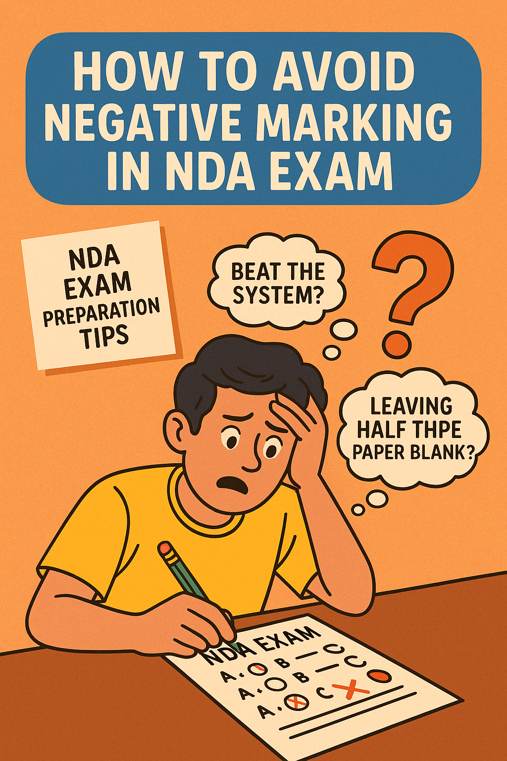How to Avoid Negative Marking in NDA Exam | Pro Strategy