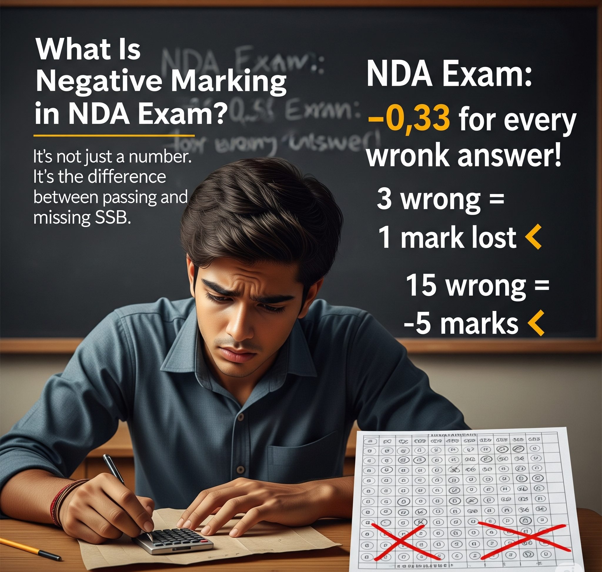 How to Avoid Negative Marking in NDA Exam | Pro Strategy