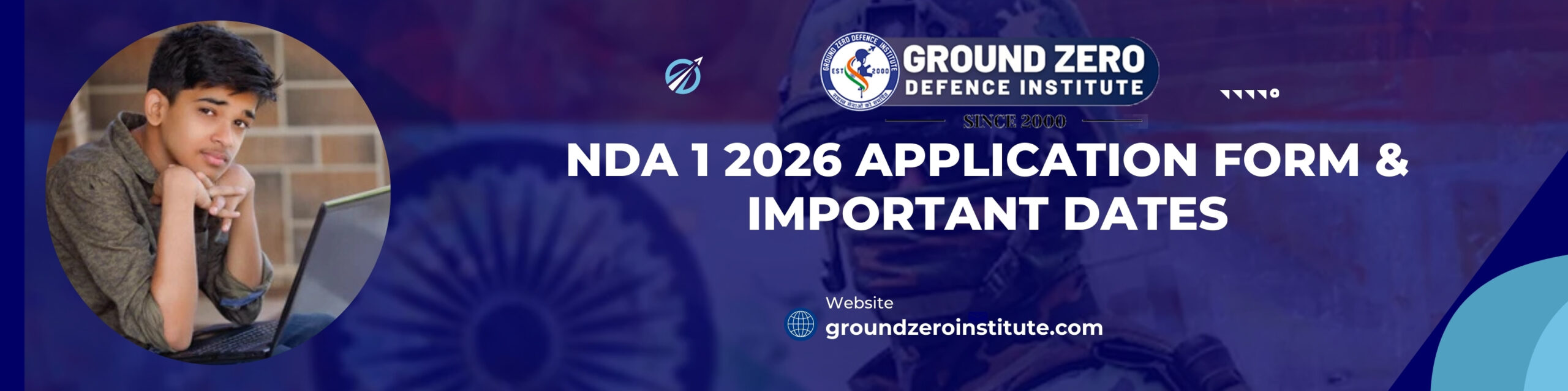 NDA 1 2026 Registration open! Apply online, check eligibility, important dates, application form, exam schedule, and last date to apply for UPSC NDA 2026.