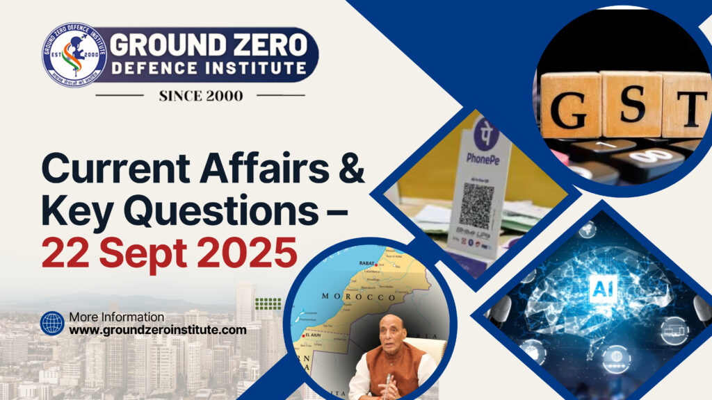 22 September Current Affairs