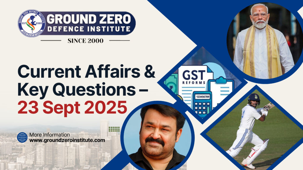 23 september current affairs