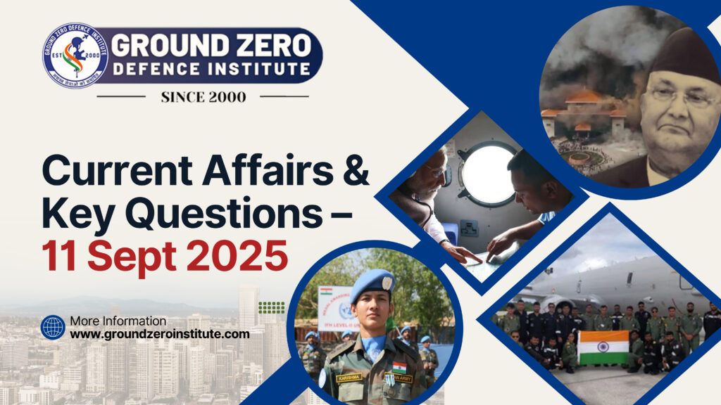 Current Affaires 11 September 2025