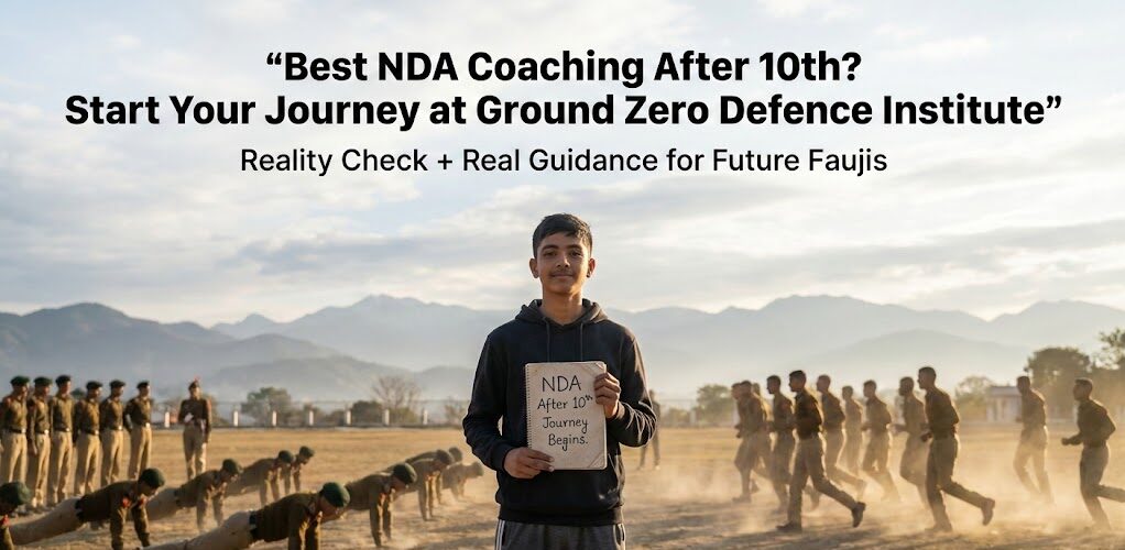 Best Coaching For NDA after 10th