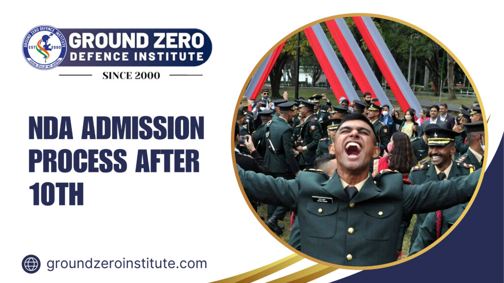 NDA Admission Process After 10th