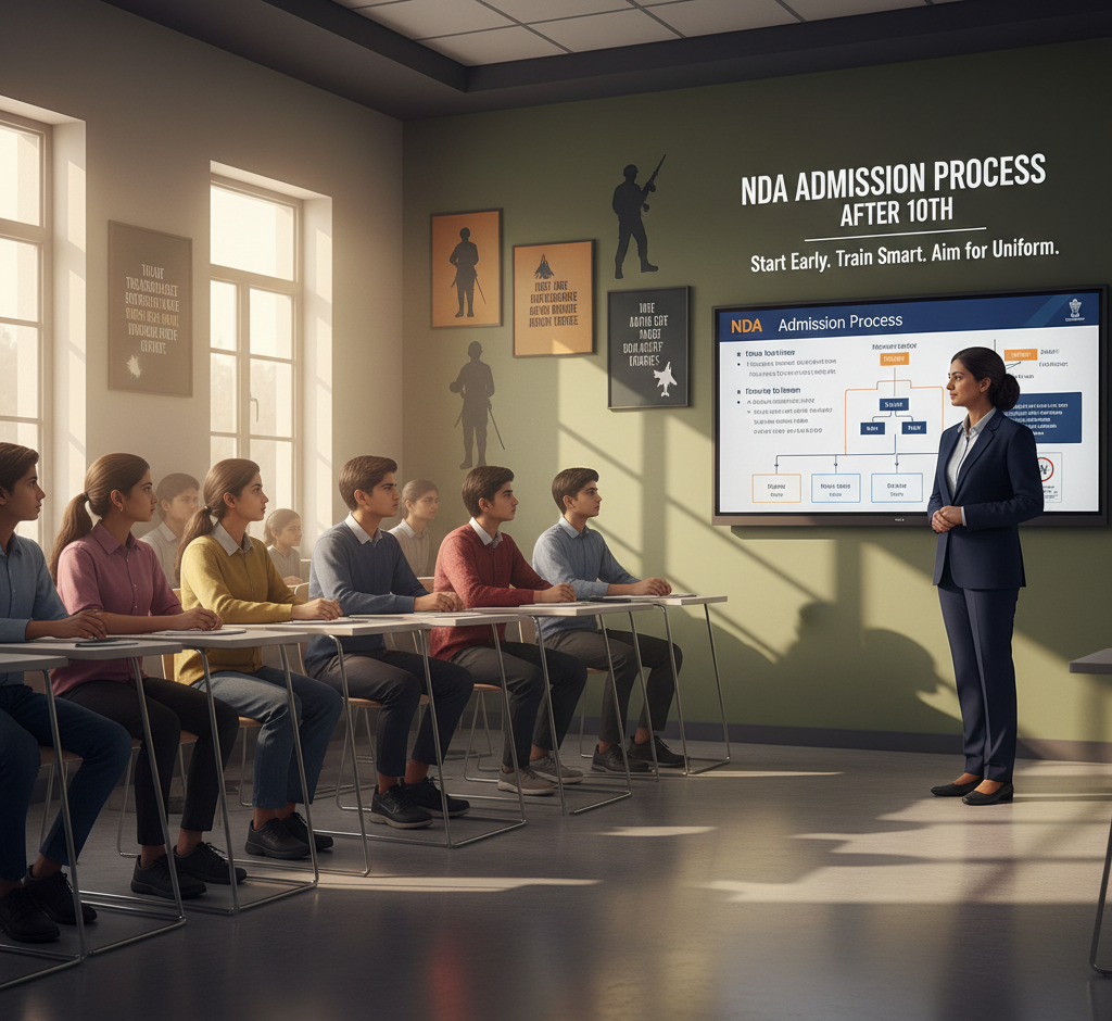 NDA Admission Process After 10th