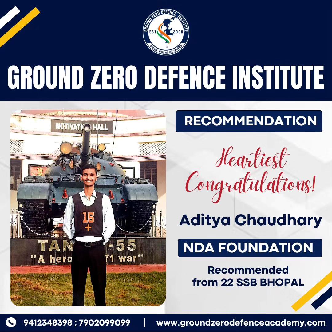 NDA Foundation Course in Dehradun Uttarakhand