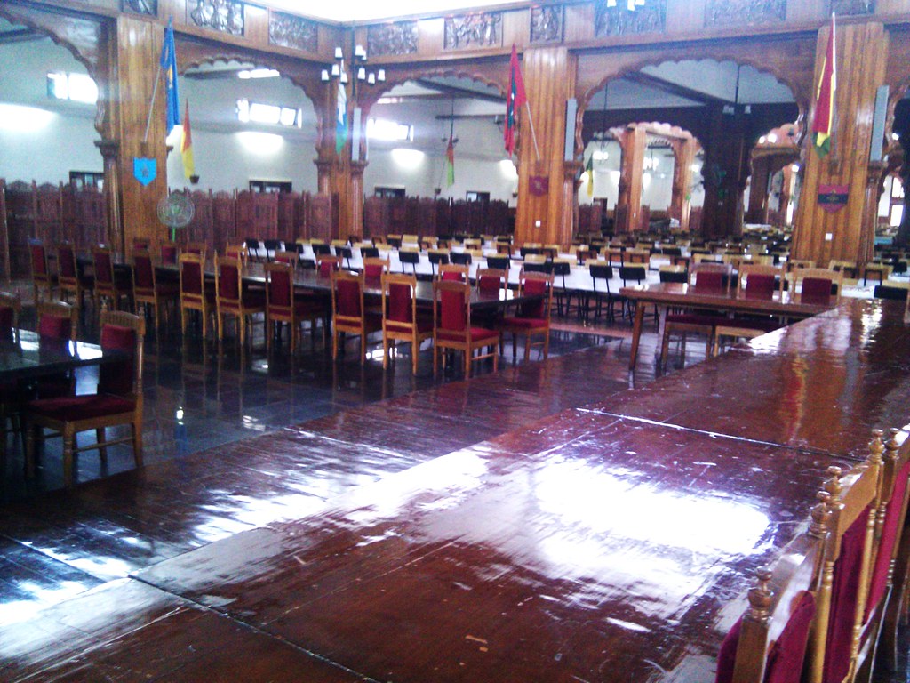 Daily life of an NDA cadet cadets sharing laughs and meals together in the mess hall