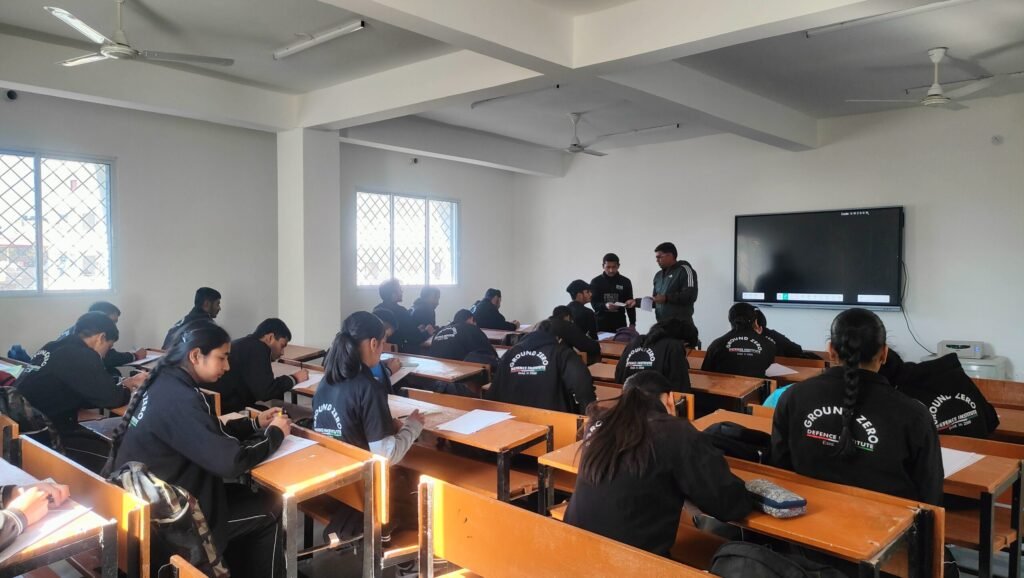 Why Ground Zero is the Most Trusted NDA Coaching in Dehradun for 2026 2 NDA coaching in Dehradun classroom teaching at Ground Zero Defence Academy