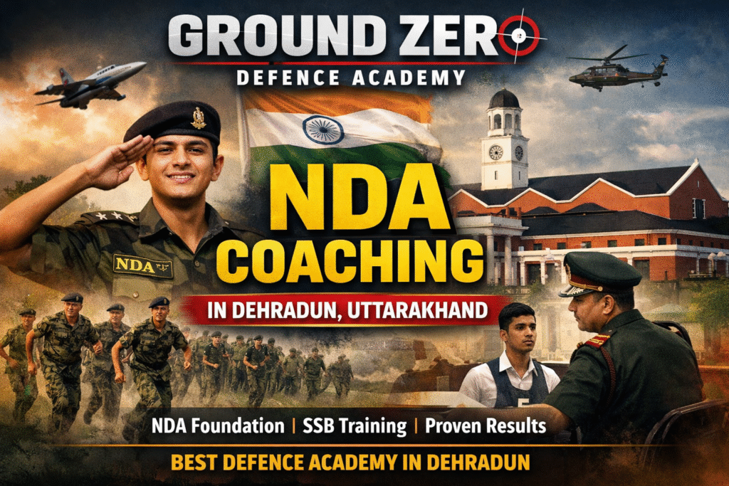 Best NDA Coaching in Dehradun Uttarakhand