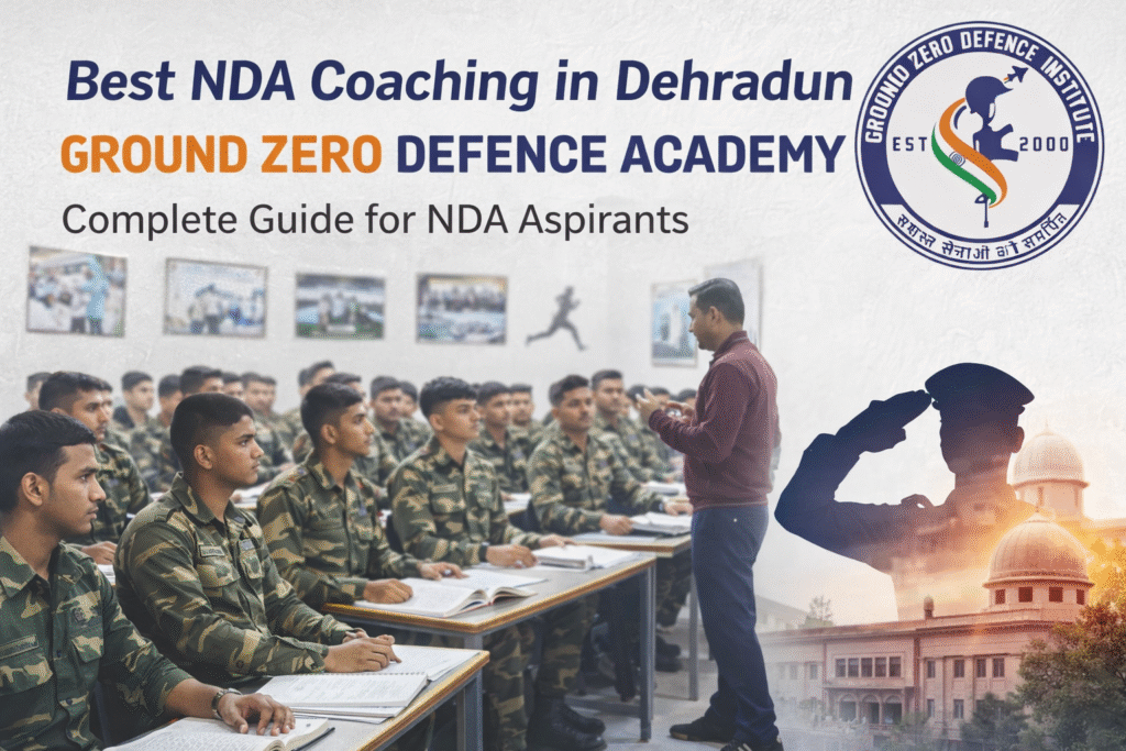 Best NDA Coaching in Dehradun – Complete Guide for Aspirants.