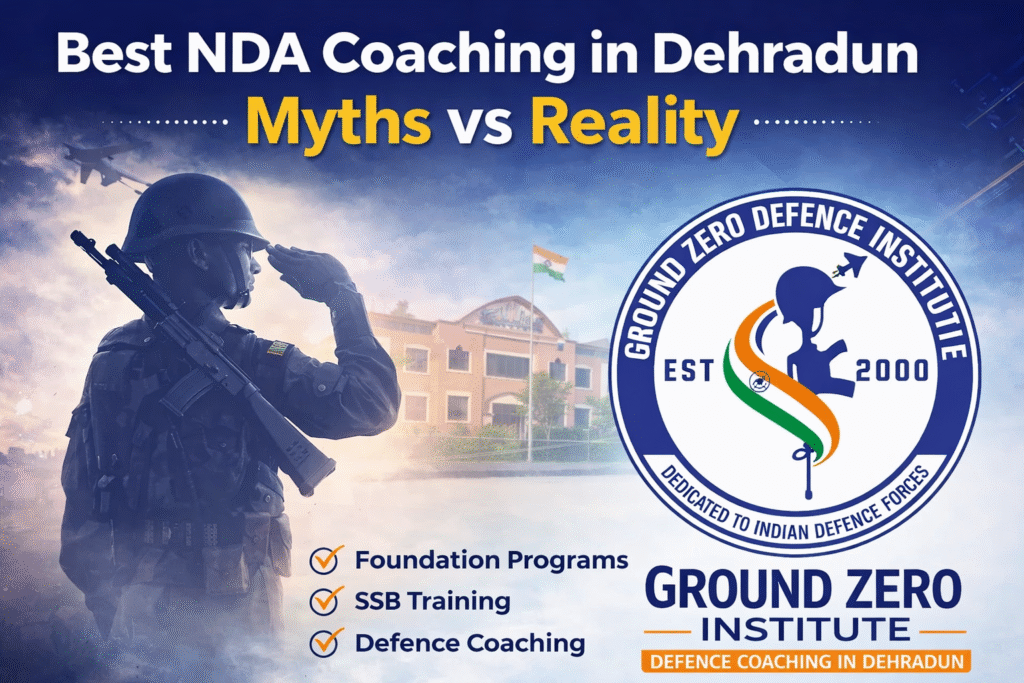 Best NDA Coaching in Dehradun – Myths vs Reality