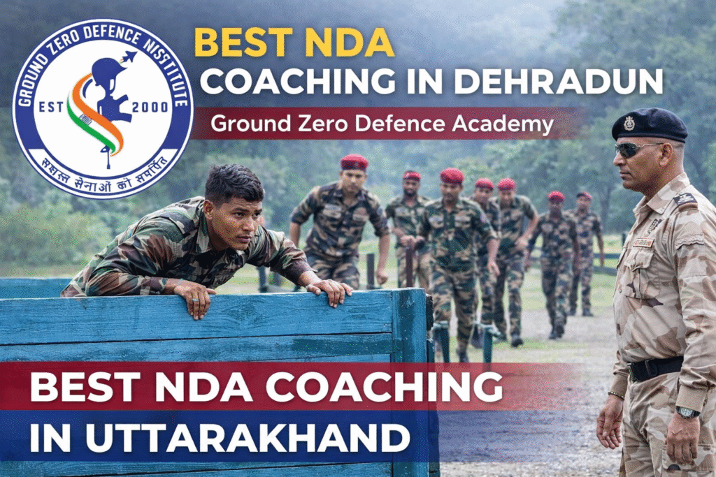 Best NDA Coaching in Dehradun – Written + Physical Training