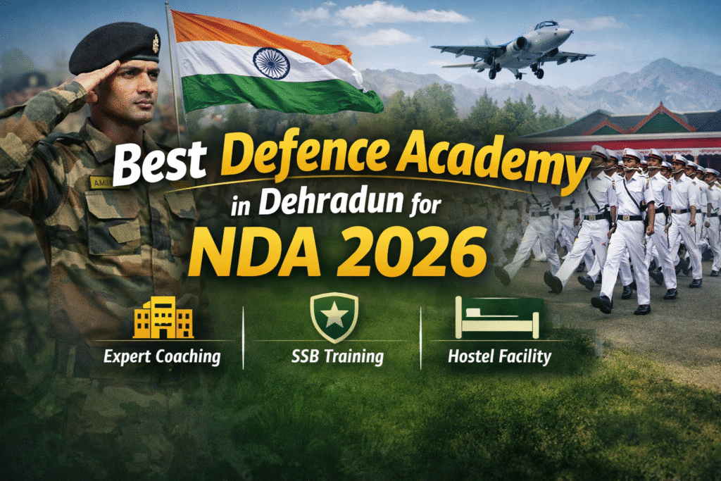 Best Defence Academy in Dehradun for NDA 2026