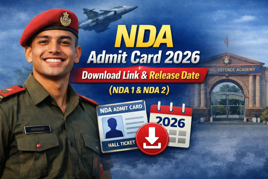 NDA Admit Card 2026