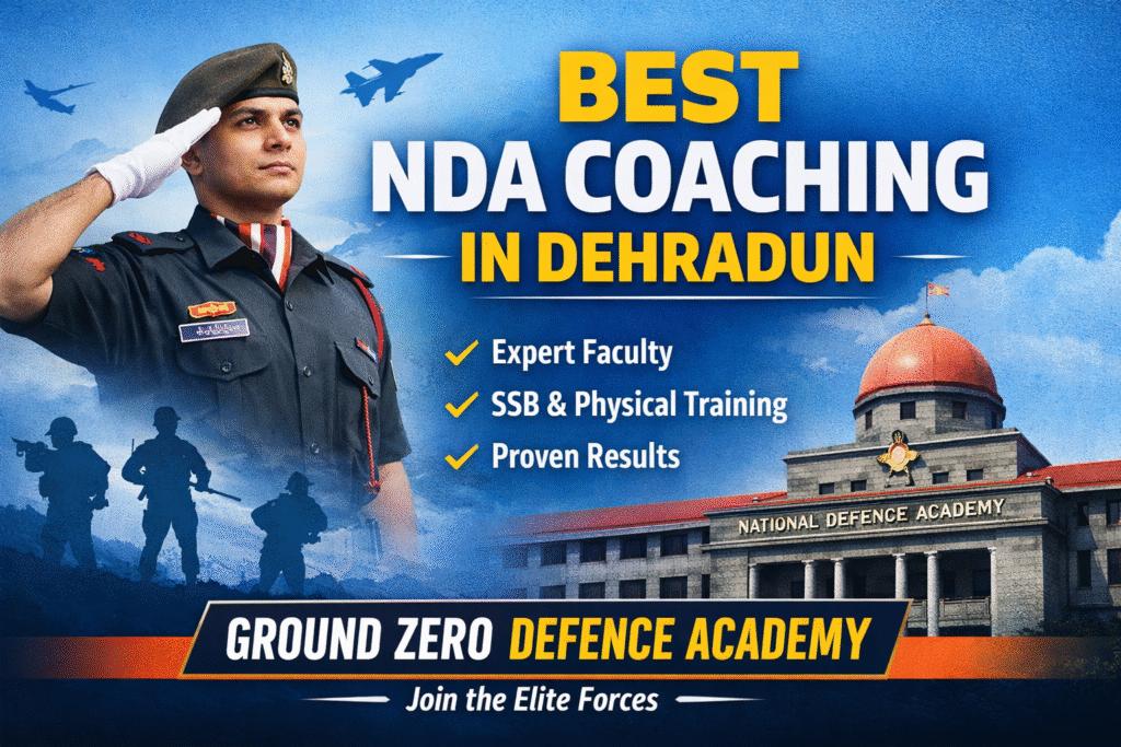 Best NDA Coaching in Dehradun