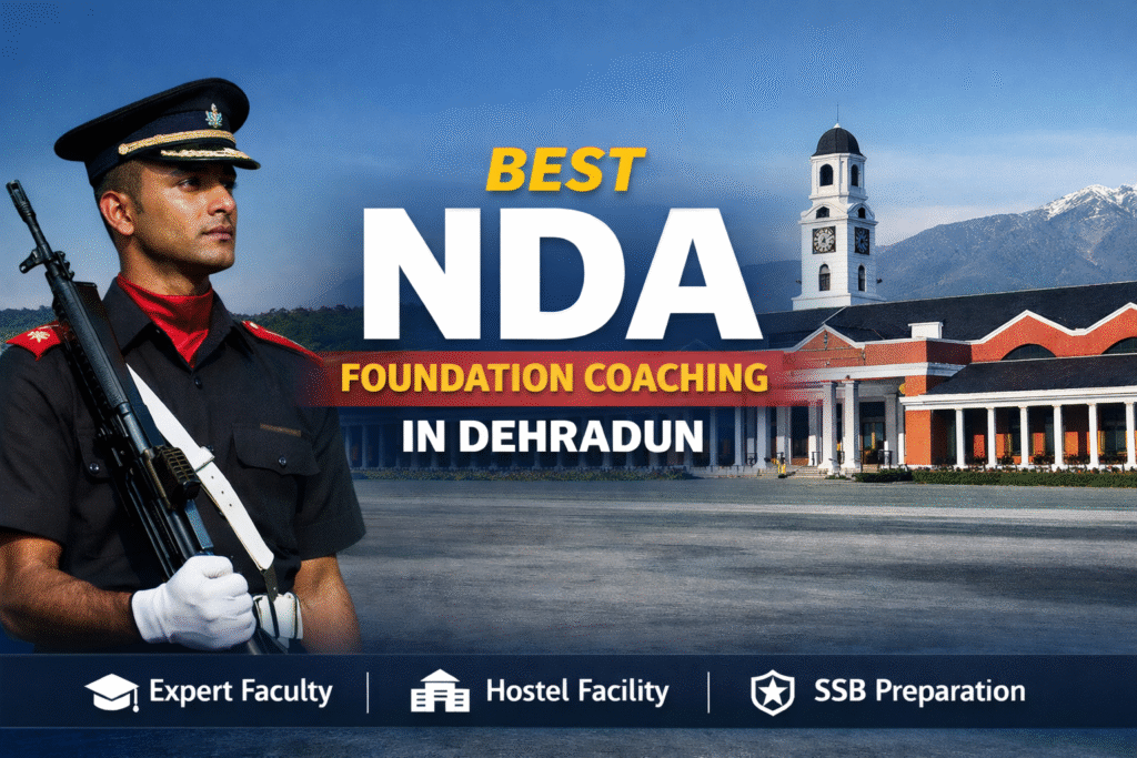 best NDA foundation coaching in Dehradun