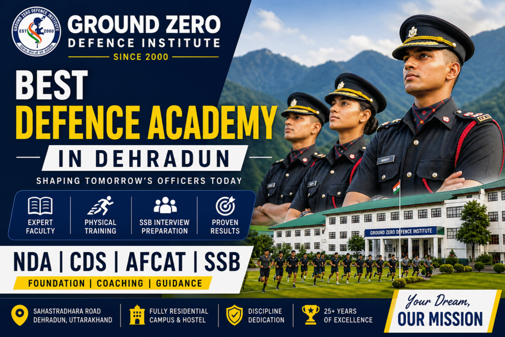 Best Defence Academy in Dehradun