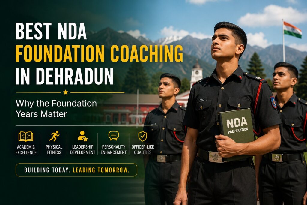 Best NDA Foundation Coaching in Dehradun for 2026 Aspirants