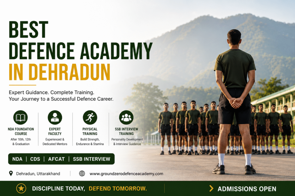 Best Defence Academy in Uttarakhand