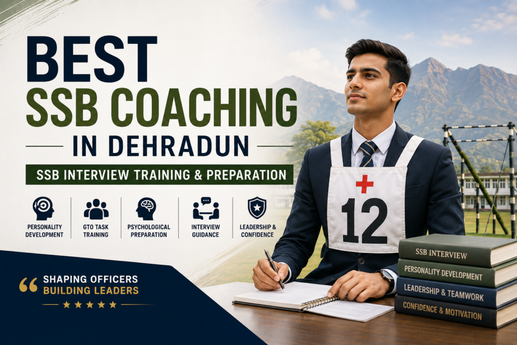 Top-Ranked NDA Coaching in Dehradun