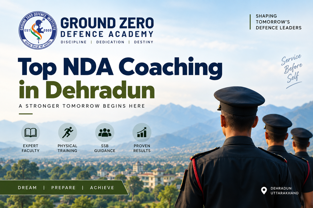Top NDA Coaching in Dehradun: Complete Guide for NDA Aspirants 1 Top NDA Coaching in Dehradun