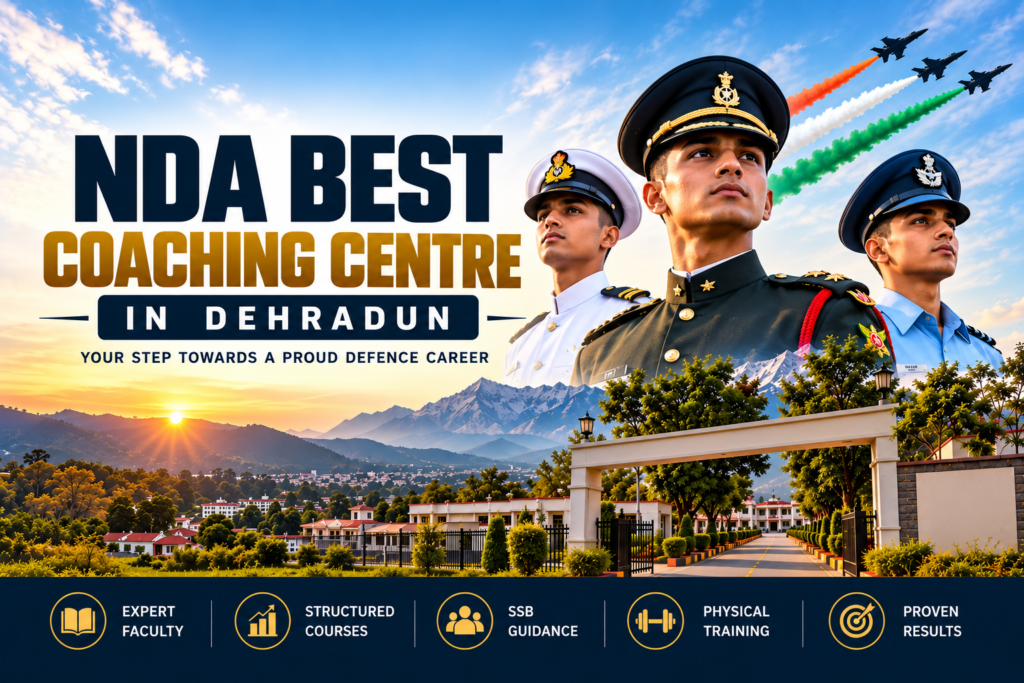 NDA Best Coaching Centre in Dehradun